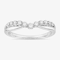 1/4 CT.T.W. Natural Diamond 10K Gold Wedding Band