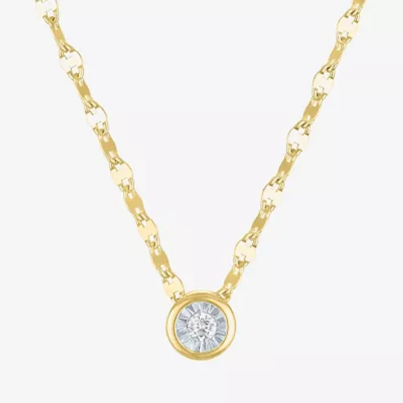 YES, PLEASE! 2-pc.Lab-Grown (G-H / I1-I2) Diamond Accent Necklace Set Sterling Silver