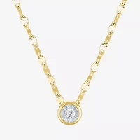 YES, PLEASE! 2-pc.Lab-Grown (G-H / I1-I2) Diamond Accent Necklace Set Sterling Silver
