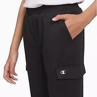 Champion Big Kid Girls Mid Rise Cuffed Active Cargo Pant