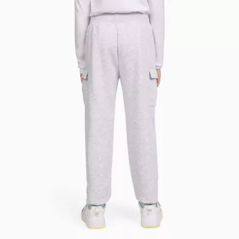 Champion Big Kid Girls Mid Rise Cuffed Active Fleece Cargo Pant