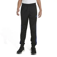 adidas Little Boys Cuffed Mid Rise Regular Fit Fleece Jogger Pant