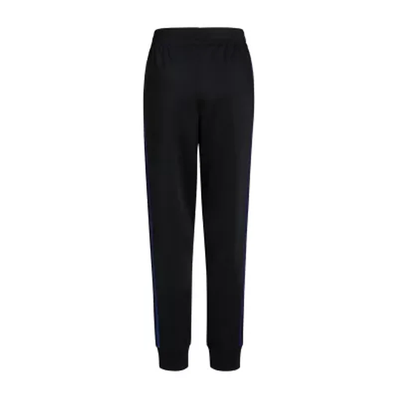 adidas Little Boys Cuffed Mid Rise Regular Fit Fleece Jogger Pant