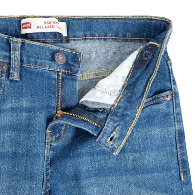 Levi's Big Kid Boys Adjustable Waist 550 Relaxed Fit Jean
