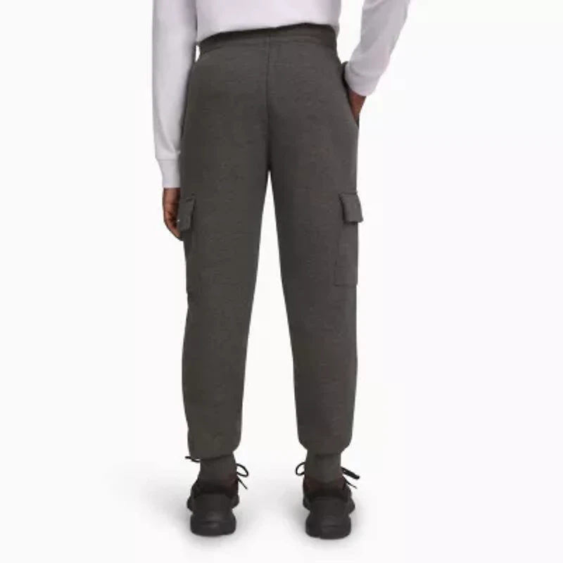 Champion Big Kid Boys Mid Rise Cuffed Active Fleece Cargo Pant