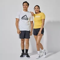 adidas Mens Crew Neck Short Sleeve Regular Fit Graphic T-Shirt