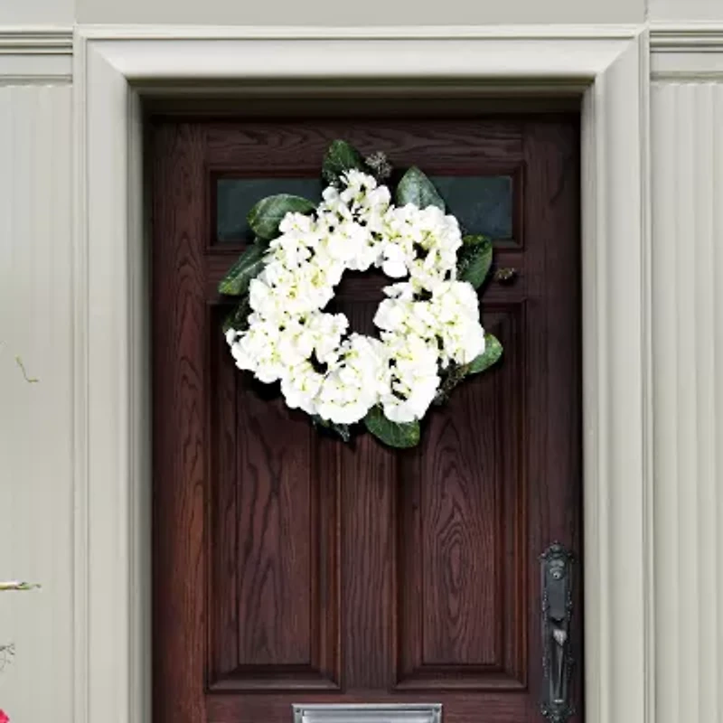 Safavieh Hydrangea & Magnolia Wreath