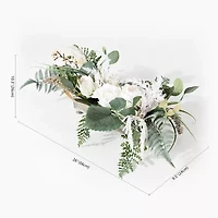 Safavieh Rose And Fern Artificial Plant