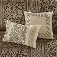 Madison Park Abigail Jacquard 6-pc. Midweight Comforter Set