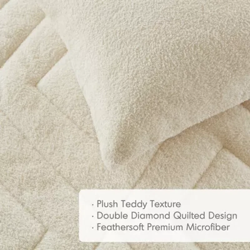 510 Design Kyla Quilted Teddy Midweight Comforter Set