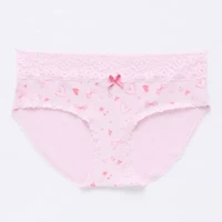 Arizona Body Organic Cotton with Lace Hipster Panty
