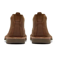 Clarks Mens Eastridge Flat Heel Lace Up Boots