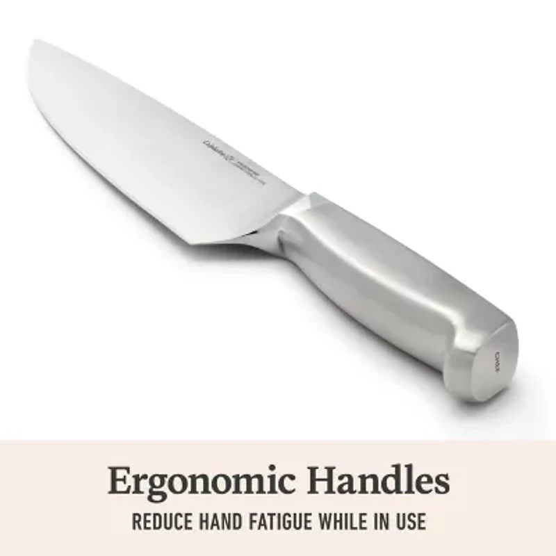 Calphalon Stainless Steel 15-pc. with Sharpin Edgetech Knife Block Set