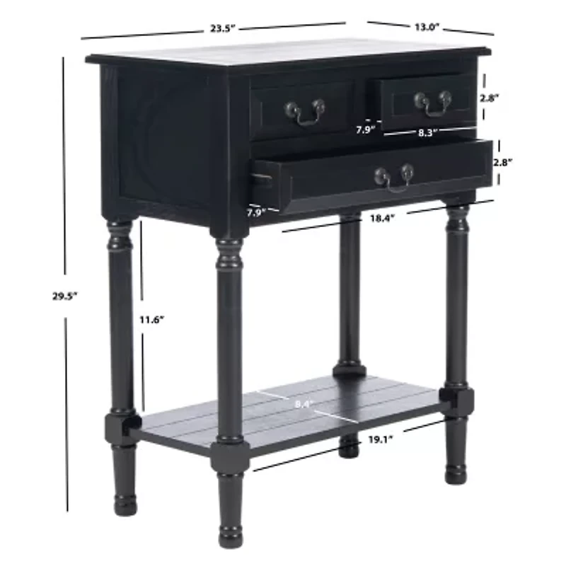 Primrose 3-Drawer Console Table