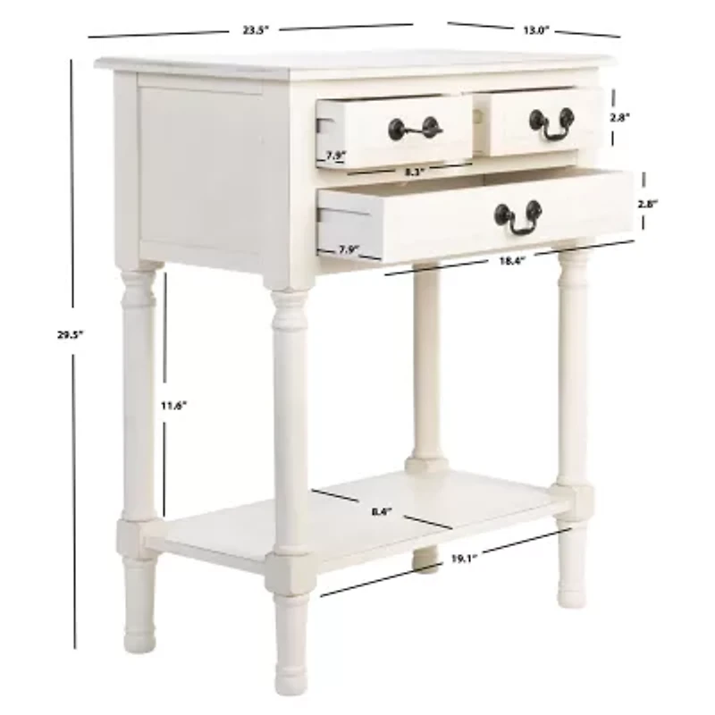 Safavieh Primrose -Drawer Console Table