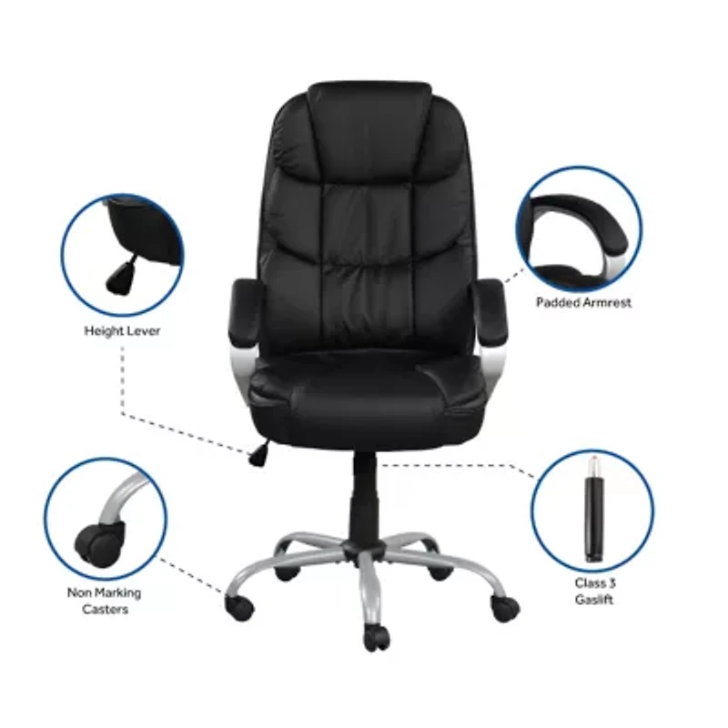 Sealy® Kronos Ergonomic Design Adjustable Height Office Chair