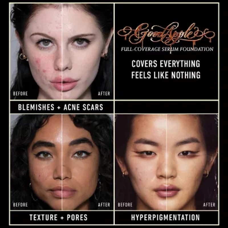 Kvd Beauty Good Apple Full Coverage Transfer-Proof Serum Foundation