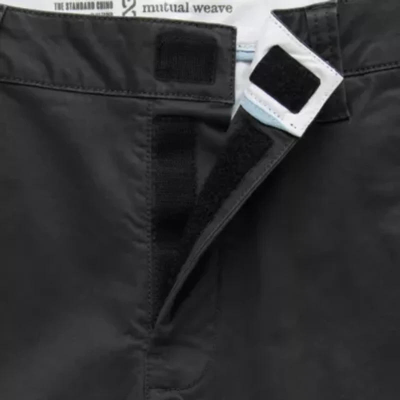 mutual weave Standard Chino Mens Adaptive Easy-on + Easy-off Slim Fit Flat Front Pant