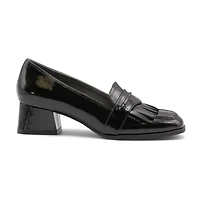 Adrienne Vittadini  Blossom Womens Square Loafers
