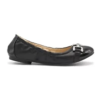 Adrienne Vittadini  Cadeeno Womens Round Ballet Flats