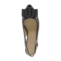 Adrienne Vittadini  Papine Womens Pointed Closed Toe Block Heel Pumps