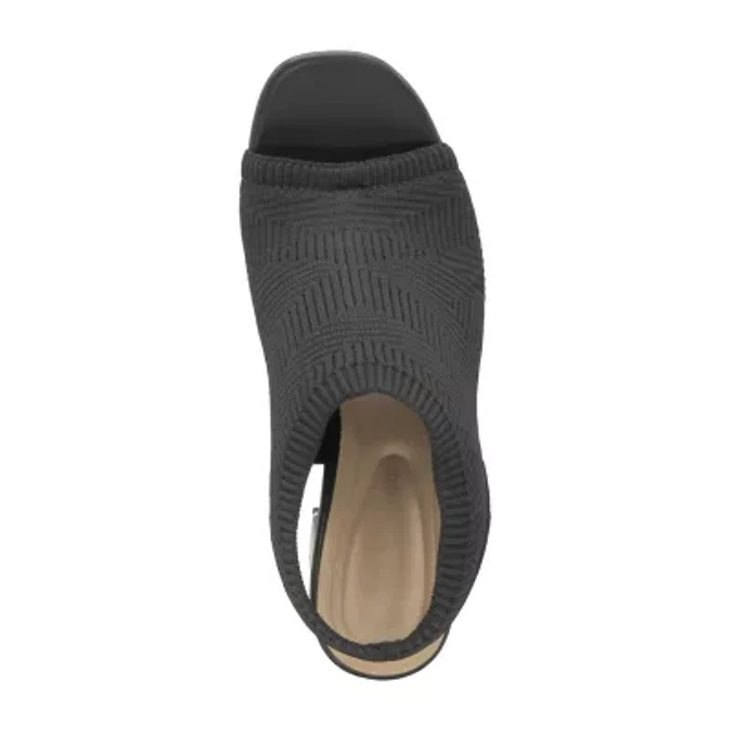 Adrienne Vittadini  Womens Anroll Heeled Sandals