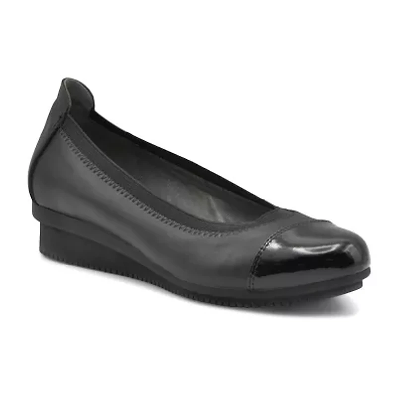 Mootsies Tootsies Joey Womens Cap Closed Toe Ballet Flats