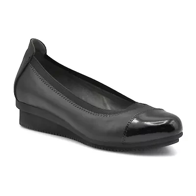 Mootsies Tootsies Joey Womens Cap Closed Toe Ballet Flats