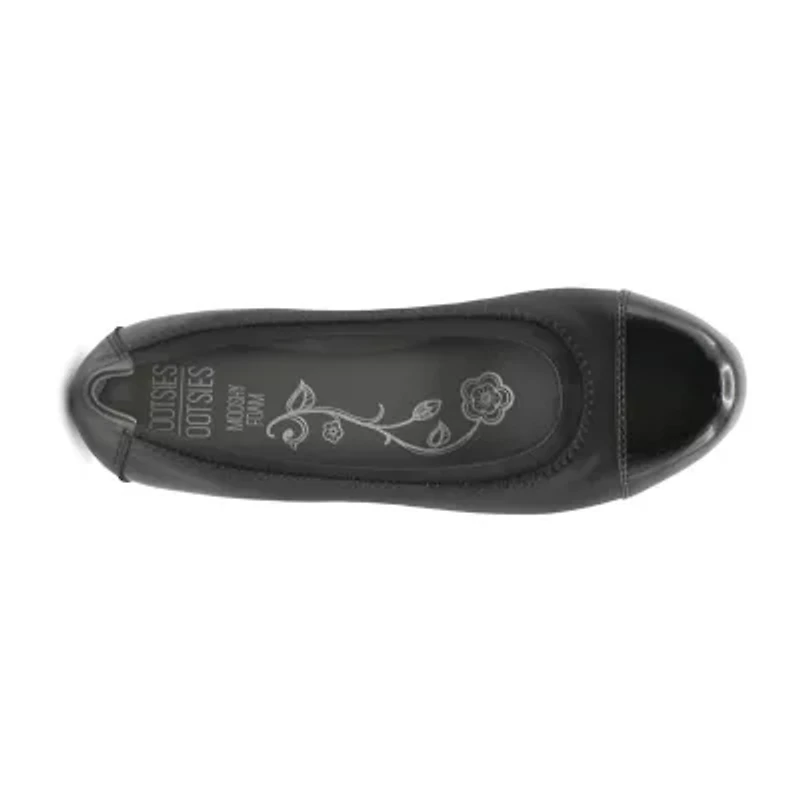 Mootsies Tootsies Joey Womens Cap Closed Toe Ballet Flats