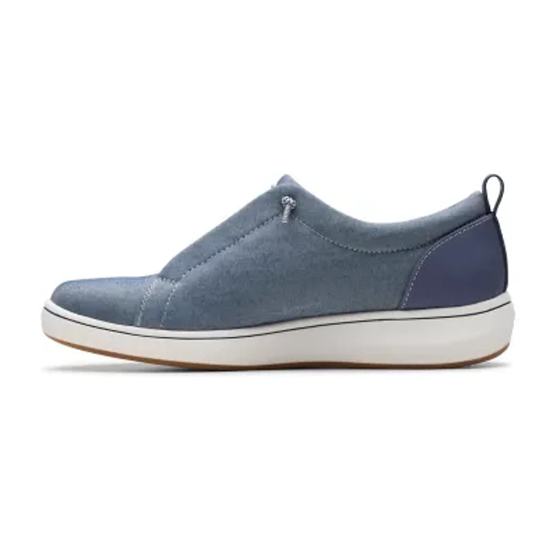 Clarks Breeze Sky Womens Round Slip-On Shoe