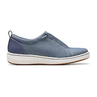 Clarks Breeze Sky Womens Round Slip-On Shoe