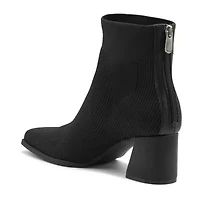 Adrienne Vittadini  Womens Jex Block Heel Booties