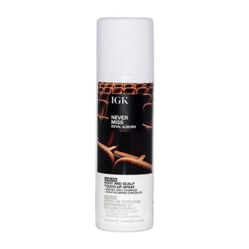 IGK Never Miss Root Spray Hair Color 2 oz.