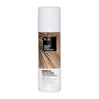 IGK Never Miss Root Spray Hair Color 2 oz.