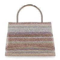 Gunne Sax by Jessica McClintock Darlene Stripe Microstone Evening Bag
