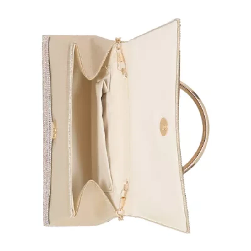 Gunne Sax by Jessica McClintock Darlene Stripe Microstone Evening Bag