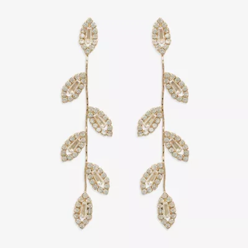 Mixit Womens Glass Hypoallergenic Drop Earrings