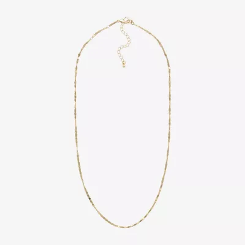 Mixit Freeform Womens 18 Inch Fashion Chain Necklace