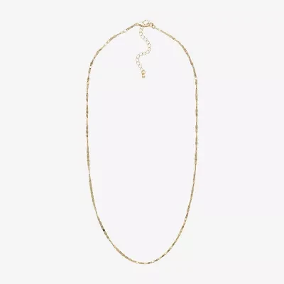 Mixit Freeform Womens 18 Inch Fashion Chain Necklace