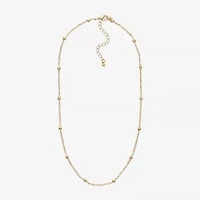 Mixit Freeform Womens 18 Inch Bead Chain Necklace