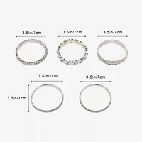 Bold Elements Womens 5-pc. Bracelet Set