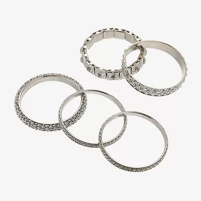 Bold Elements Womens 5-pc. Bracelet Set