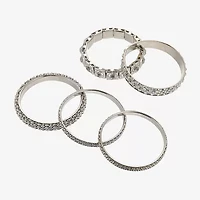 Bold Elements Womens 5-pc. Bracelet Set