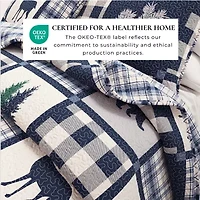 Linery Nature Mosaic Reversible Quilt Set