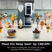 Ninja® Swirl CREAMi Soft-Serve Ice Cream Maker
