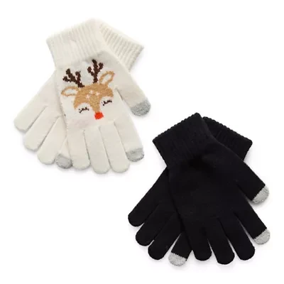 Mixit Red Bow 2-Pack 2 Pack Gloves