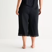 Ambrielle Womens Plus Pajama Pants