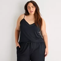 Ambrielle Womens Sleeveless 2-pc. Pajama Sets