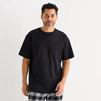 St. John's Bay Mens Crew Neck Short Sleeve Pajama Top