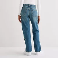 Arizona - Juniors Womens Low Rise Straight Leg Jean